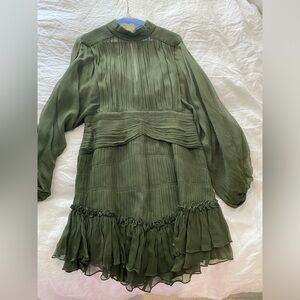 Sonja joy ruched mini dress